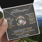 To My Granddaughter, Hold This Tight To Feel My Love